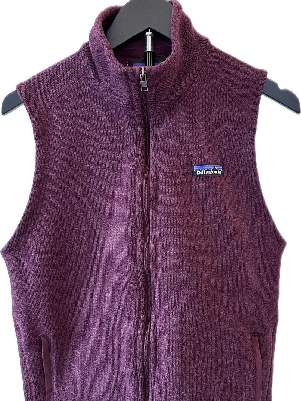 Patagonia Women’s Better Sweater Full-Zip Fleece Vest - deep burgundy